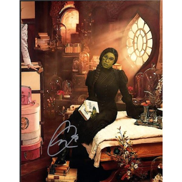 Wicked Cynthia Erivo facsimile signed movie photo