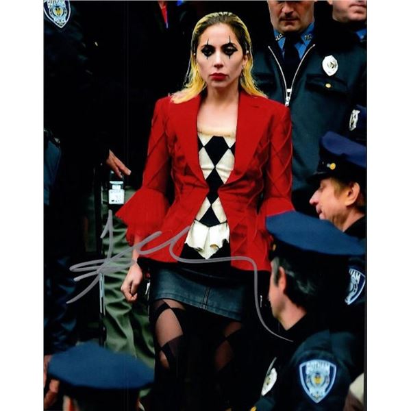Joker 2 Lady Gaga facsimile signed movie photo