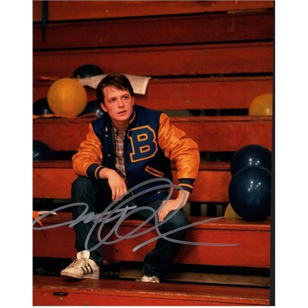 Teen Wolf Michael J. Fox facsimile signed movie photo
