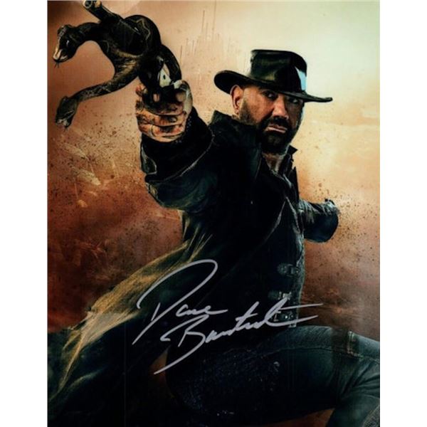 In the Lost Lands Dave Bautista facsimile signed photo