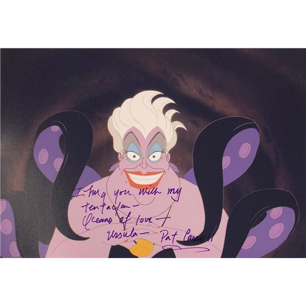 The Little Mermaid Ursula Pat Carroll facsimile signed movie photo