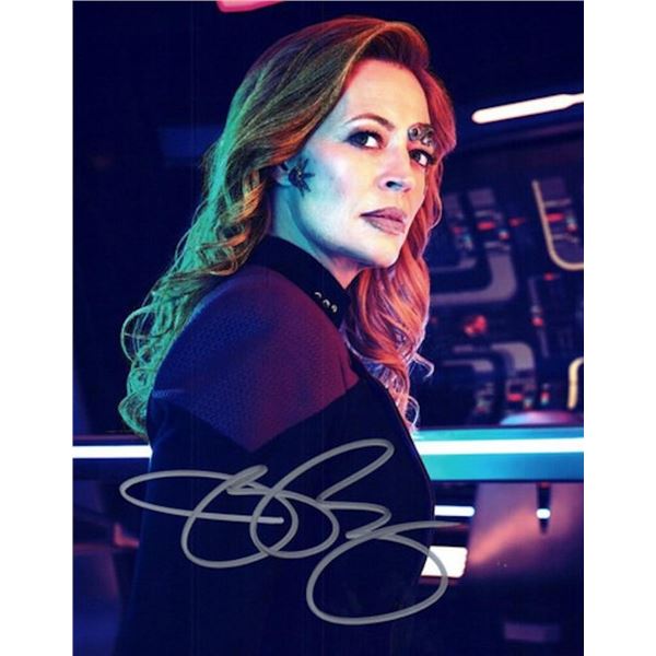Jeri Ryan facsimile signed photo