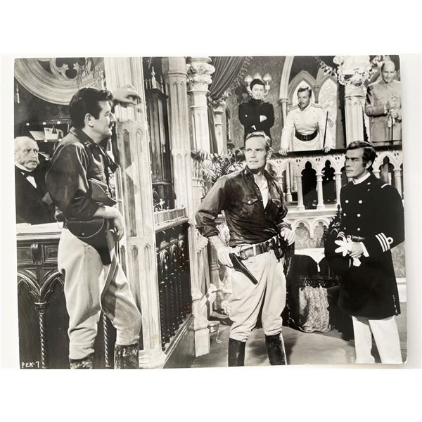 Charlton Heston vintage movie photo