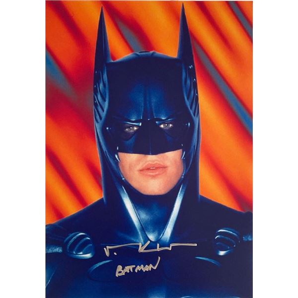 Batman Val Kilmer facsimile signed photo