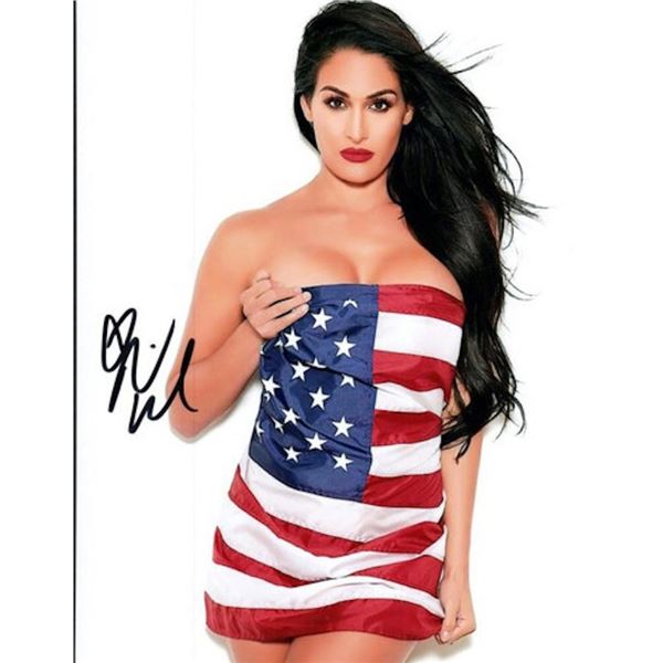 WWE Nikki Bella facsimile signed photo
