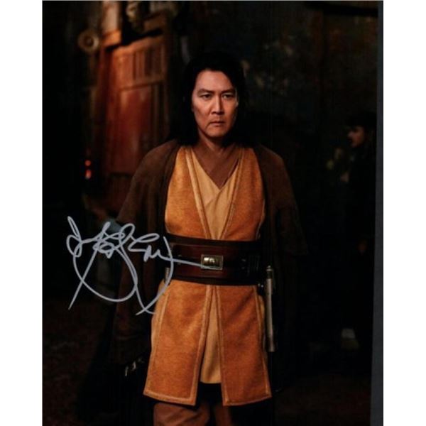 Star Wars  Lee Jung-jae facsimile signed photo