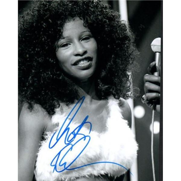Chaka Khan facsimile signed photo