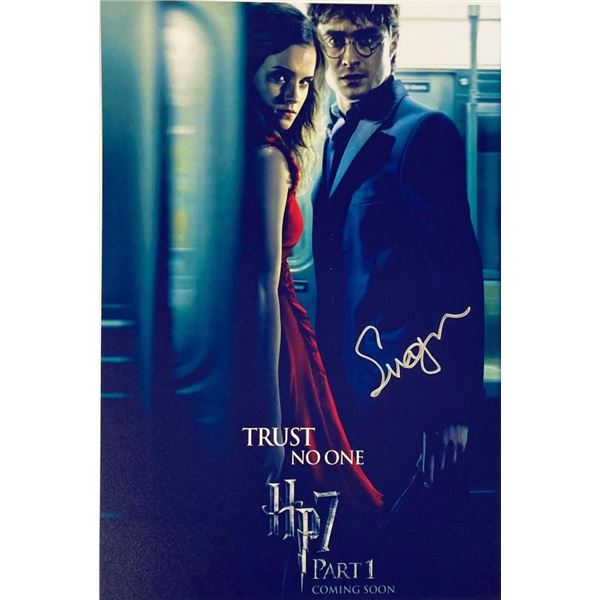 Harry Potter and the Deathly Hallows â€“ Part 1 Emma Watson facsimile signed movie