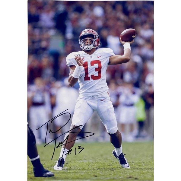 Alabama Crimson Tide quarterback Tua Tagovailoa facsimile signed photo