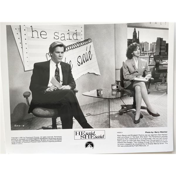 He Said, She Said Kevin Bacon original 1991 vintage movie photo