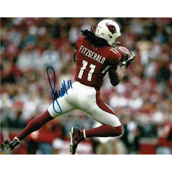 Arizona Cardinals Larry Fitzgerald Jr. facsimile signed  photo