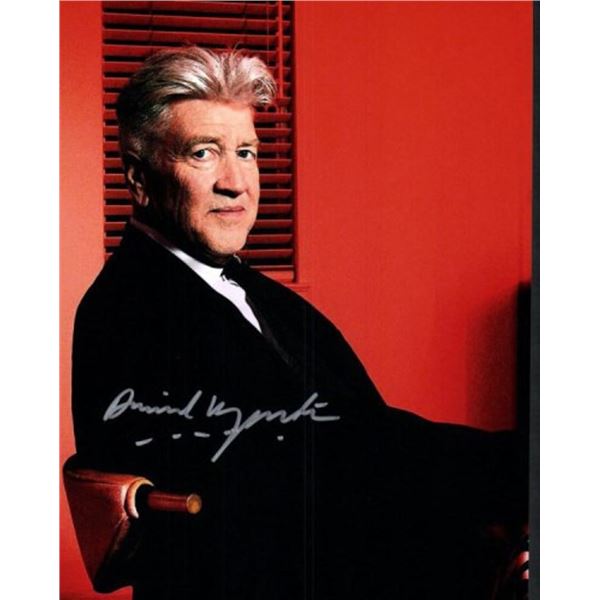 David Lynch facsimile signed photo
