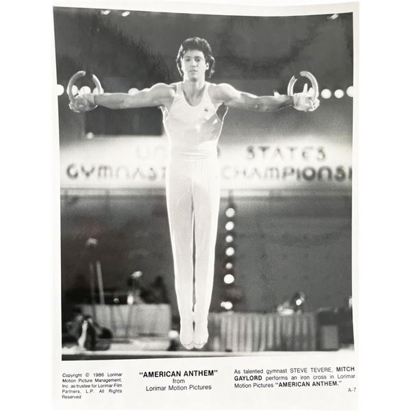 American Anthem Mitch Gaylord original 1986 vintage movie photo