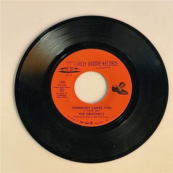 The Delfonics Somebody Loves You 45 Album