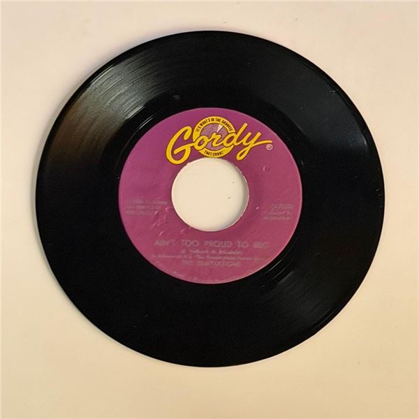 The Temptations Aint to Proud to Beg 45 Album