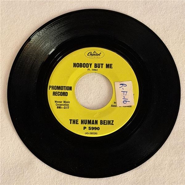 The Human Beinz Nobody But Me 45 Album