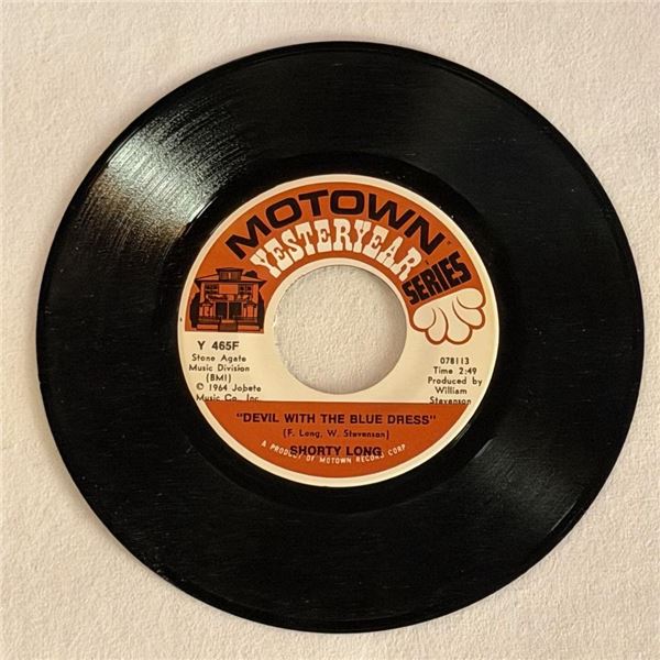 Shorty Long Devil With the Blue Dress 45 Album