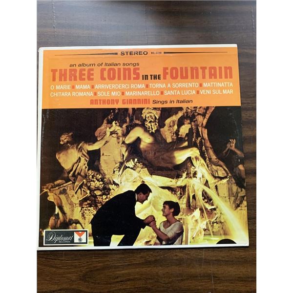 Three Coins In The Fountain Anthony Giannini ‎Album