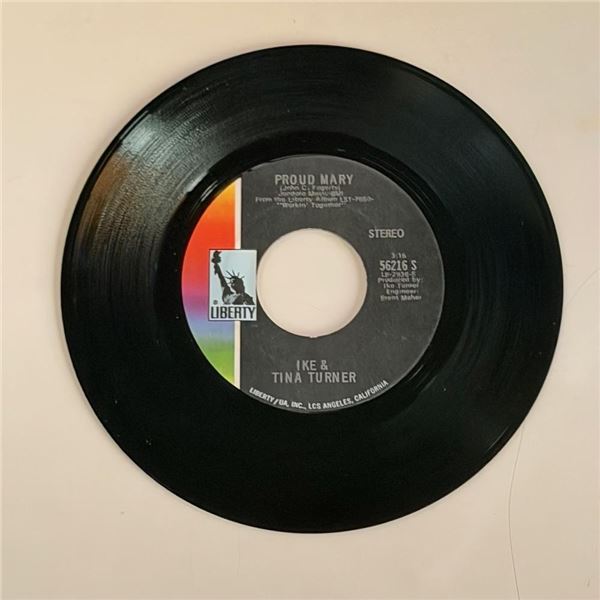 Ike and Tina Turner Proud Mary 45 Album