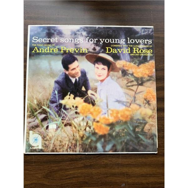 Secret Songs For Young Lovers André Previn And David Rose Album