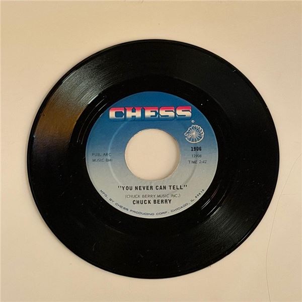 Chuck Berry You Never Can Tell 45 Album