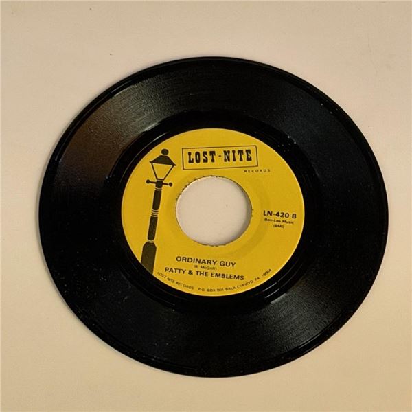 Patty and the Emblems Ordinary Guy 45 Album