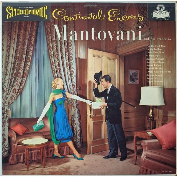 Mantovani and his Orchestra Continental Encores Album