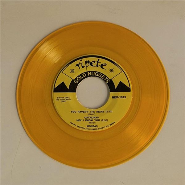 Catalinas You Haven't the Right 45 Album