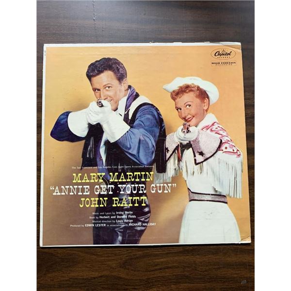 Annie Get Your Gun Mary Martin & John Raitt Album
