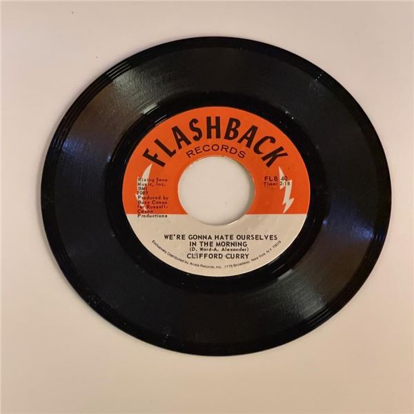 Clifford Curry We're Gonna Hate Ourselves in the Morning 45 Album
