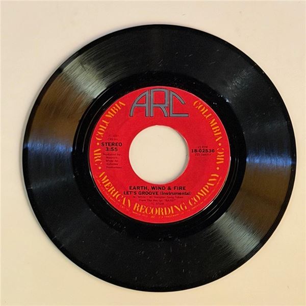 Earth Wind and Fire Lets Groove 45 Album