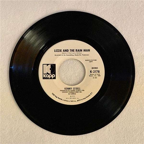 Kenny O'Dell Homecoming Queen 45 Album