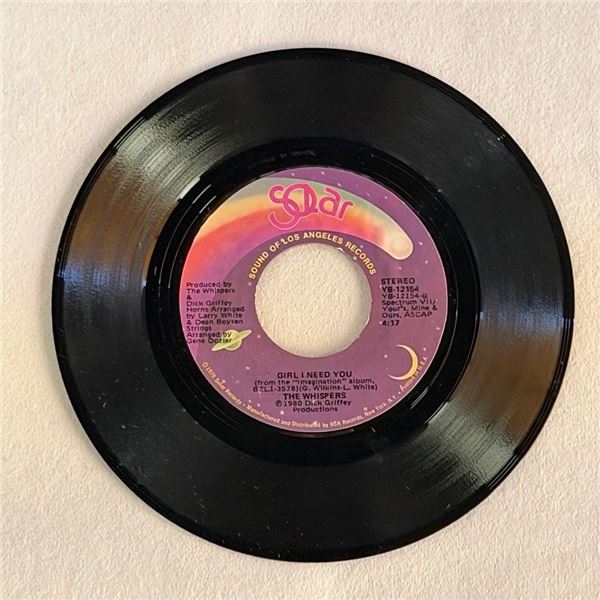 The Whispers Its A Love Thing 45 Album