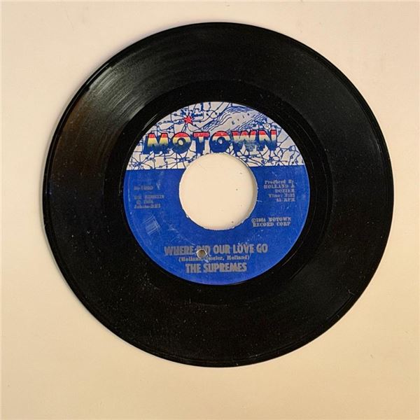 The Supremes Where Did Our Love Go 45 Album