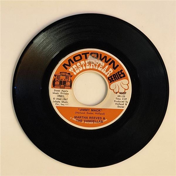 Martha Reeves and the Vandellas Jimmy Mack 45 Album