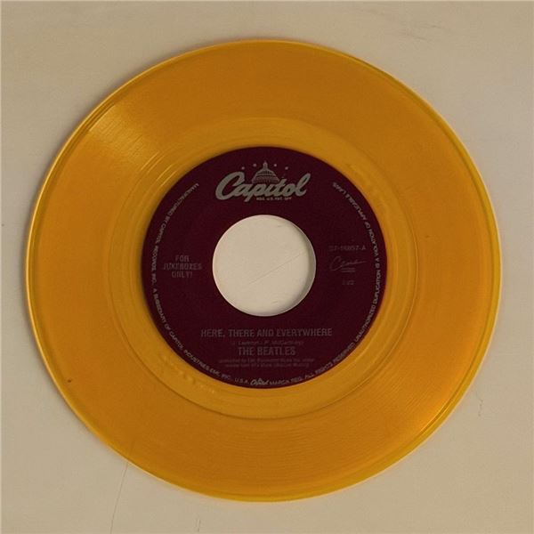 The Beatles Here There and Everywhere 45 Album