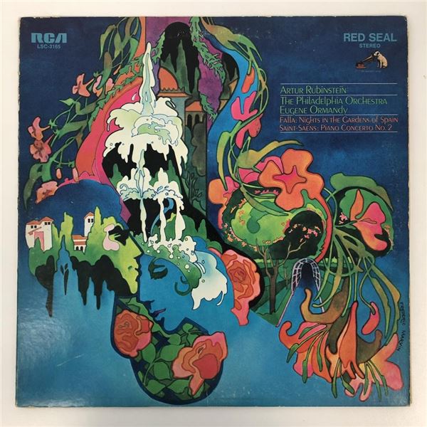 Arthur Rubinstein The Philadelphia Orchestra Eugene Ormandy Falla: Nights in the Gardens of Spain Sa