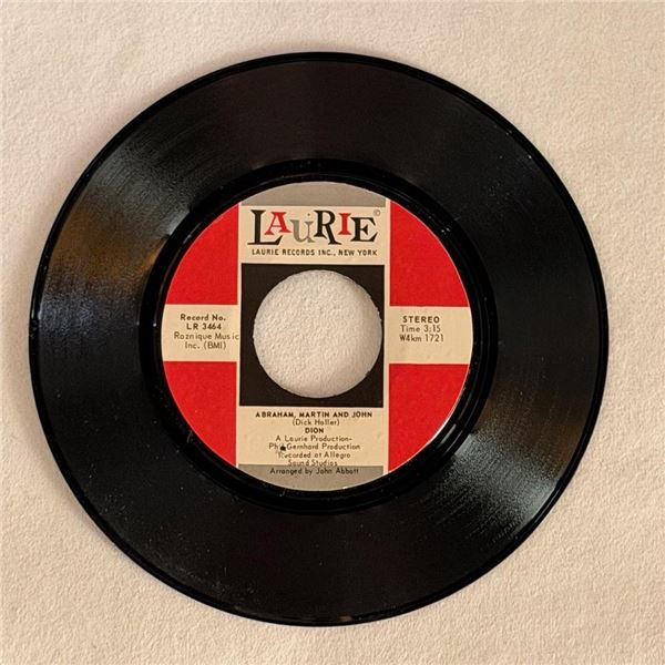 Dion Daddy Rollin 45 Album