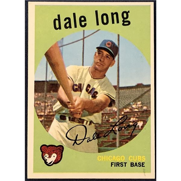 1959 TOPPS WHITE BACKS - DALE LONG
