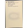 Image 2 : 1981-82 MONTREAL CANADIENS POST CARD - RICK WAMSLEY