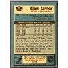 Image 2 : 1981-82 TOPPS DAVE TAYLOR (HOF)