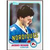 Image 1 : 1981-82 TOPPS JACQUES RICHARD