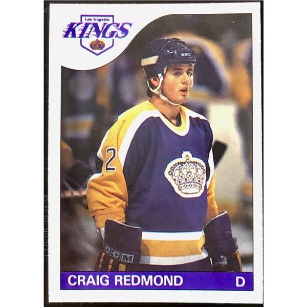 1985-86 O-PEE-CHEE CRAIG REDMOND ROOKIE CARD
