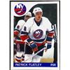 Image 1 : 1985-86 O-PEE-CHEE PAT FLATLEY ROOKIE CARD