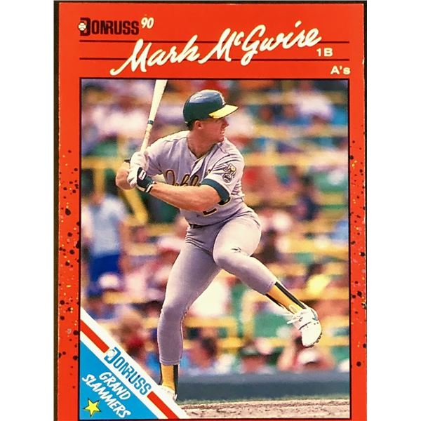 1990 DONRUSS MARK McGWIRE