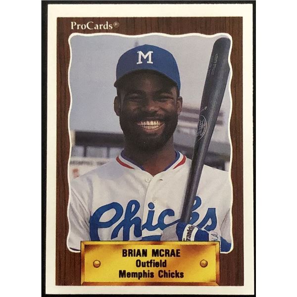 1990 PROCARDS BRIAN McRAE ROOKIE CARD