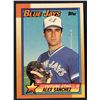 Image 1 : 1990 TOPPS ALEX SANCHEZ ROOKIE CARD