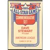 Image 2 : 1990 TOPPS GLOSSY ALL STAR DAVE STEWART