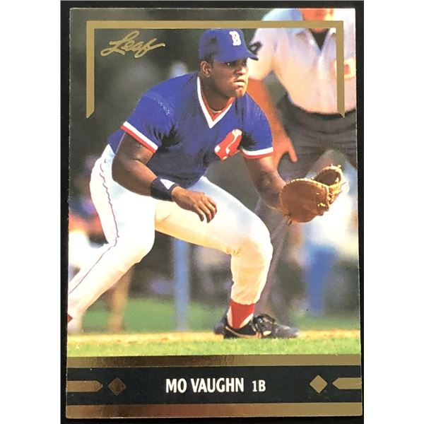 1991 LEAF MO VAUGHN ROOKIE CARD