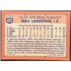Image 2 : 1991 TOPPS MIKE LIEBERTHAL ROOKIE CARD